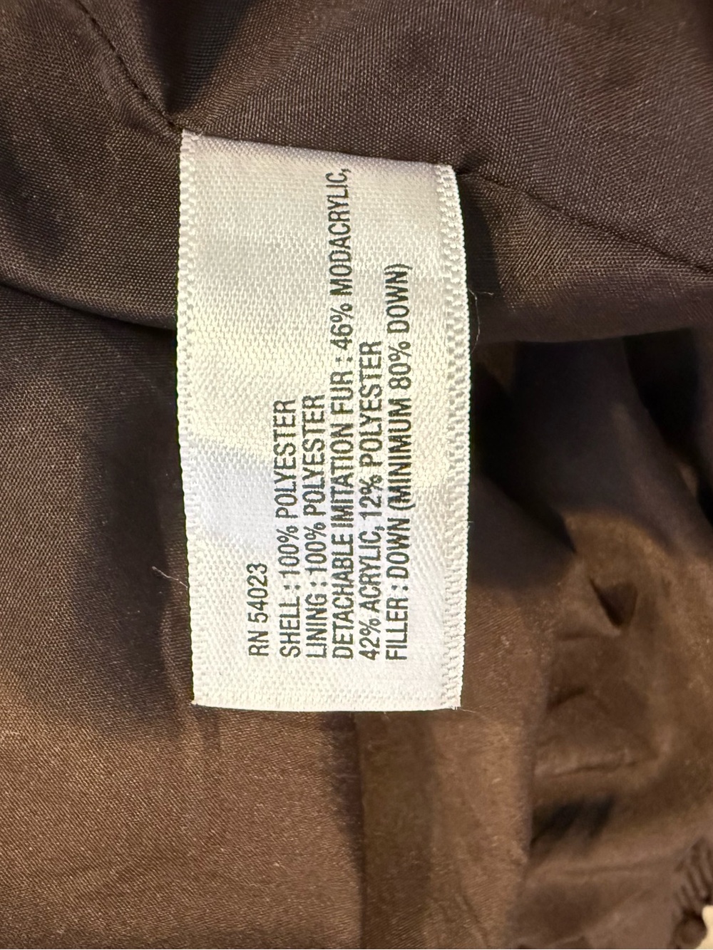 GAP Kids Brown Jacket Size XS 4-5 - Picture 8 of 8